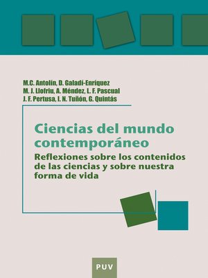 cover image of Ciencias del mundo contemporáneo